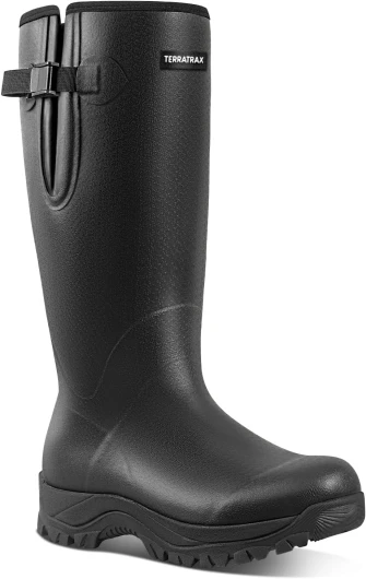Men’s Wellington Shoes Waterproof Insulated Hunting Rubber Boots – Combining durability and elegance - Ideal for various occasions - Step out in confidence All season Black 10
