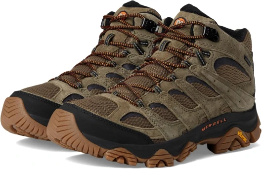 Men's Moab 3 Mid Waterproof Hiking Boot 10.5 New Olive/Gum