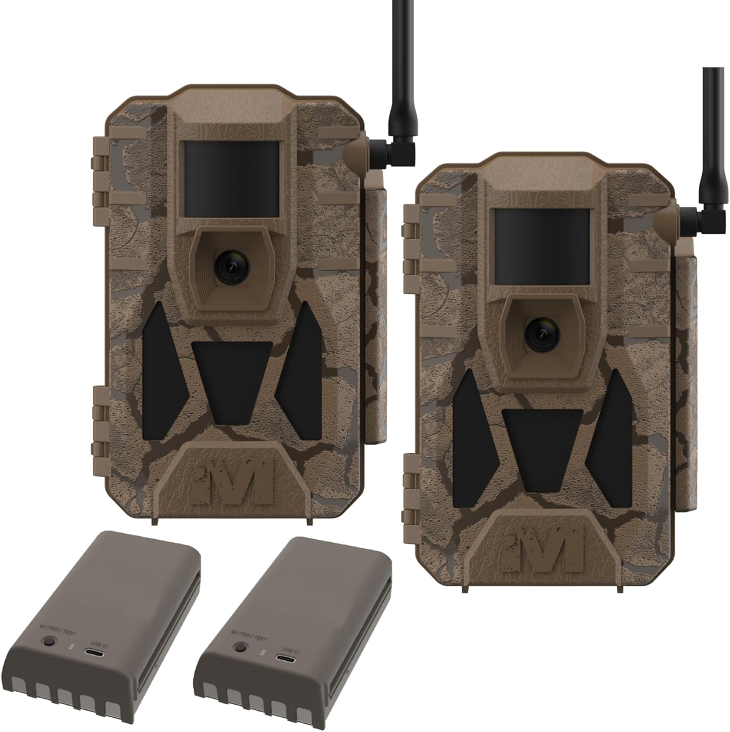 Matrix 2.0 Power Pack Cellular Trail Camera 36 MP Combo 2PK