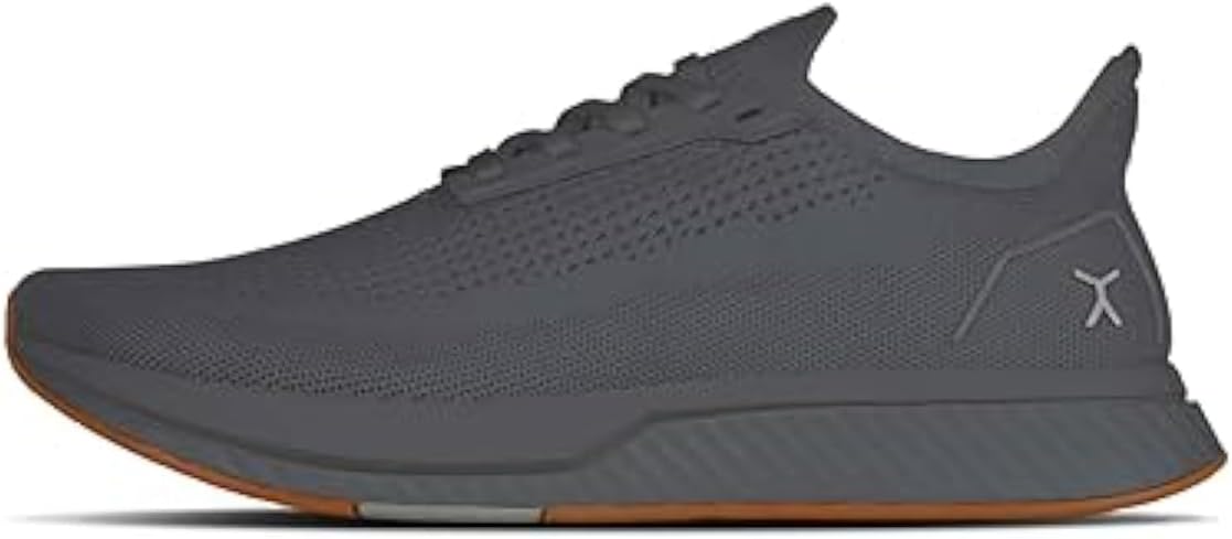 Adapt Runners for Women and Mens Barefoot Minimalist Shoes – Wide Toe Box, Zero Drop Sole, Lightweight & Flexible, Perfect for Walking, Running and Everyday Comfort Grey/Gum Rn 10 Women/8.5 Men