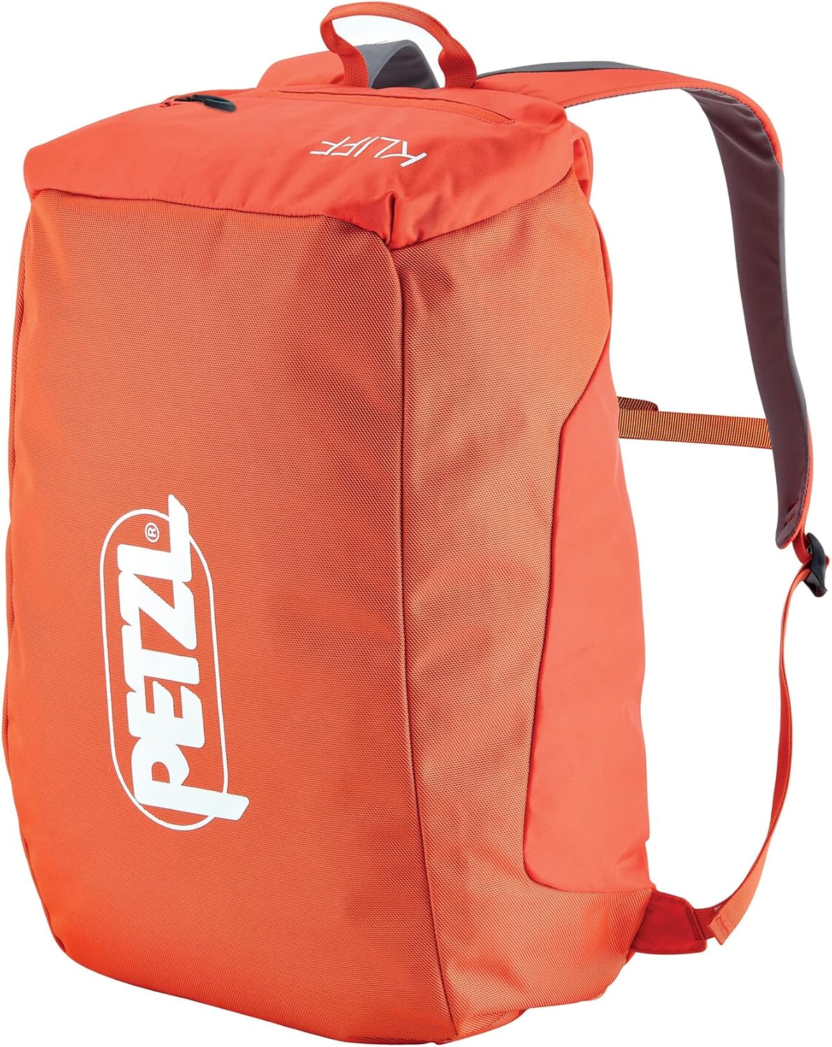 KLIFF Rope Bag - 36-Liter Rope Bag for Sport Climbing With Removable Tarp - Red/Orange 36 liters Red/Orange