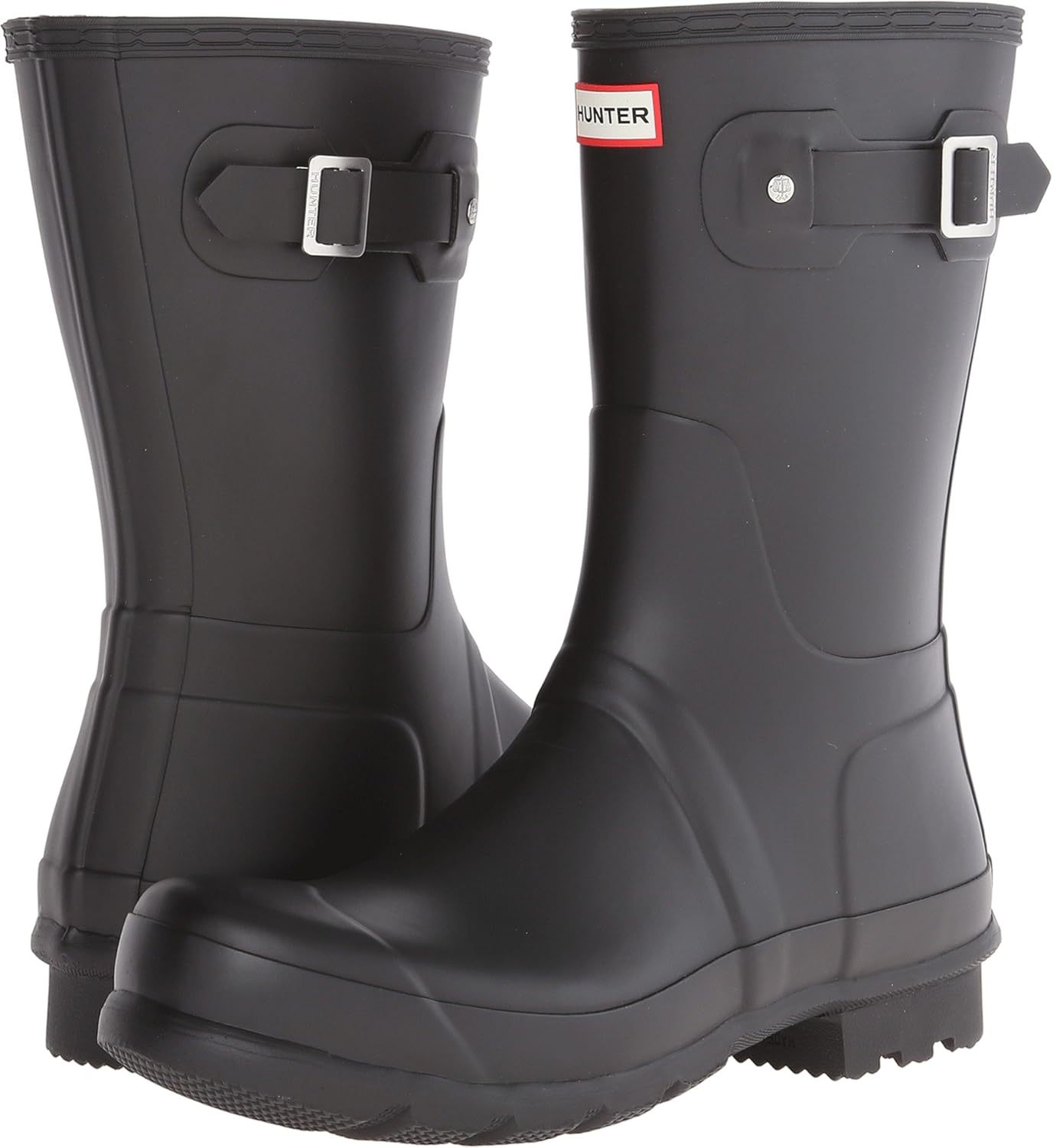 Mens Original Short Rain Boot 8 Black