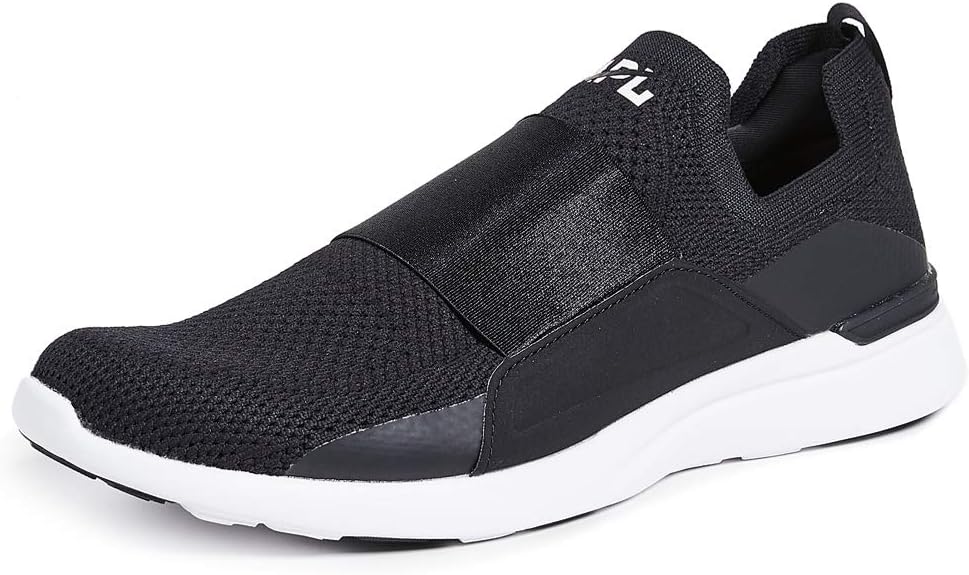 APL Men's Techloom Bliss Running Sneakers 12 Black/Black/White