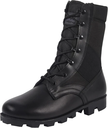 Men's Military Jungle Combat Boots 8 Inch Lightweight Motorcycle Tactical Boot Police Army Botas