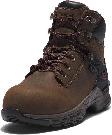 Women's Hypercharge 6 Inch Composite Safety Toe Waterproof Industrial Work Boot