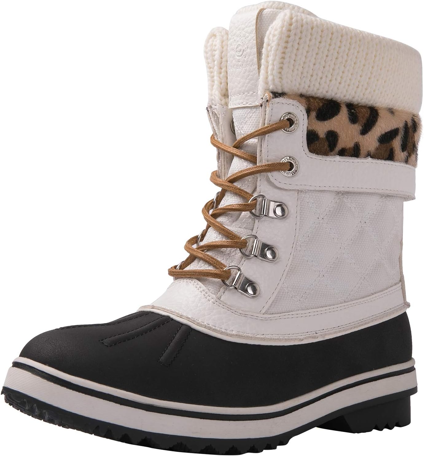 Women's Waterproof Winter Boots Snow Boots For Women 9 1910 White