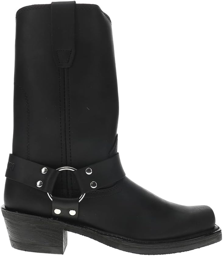 Women's Harness Boot 9 Oiled Black