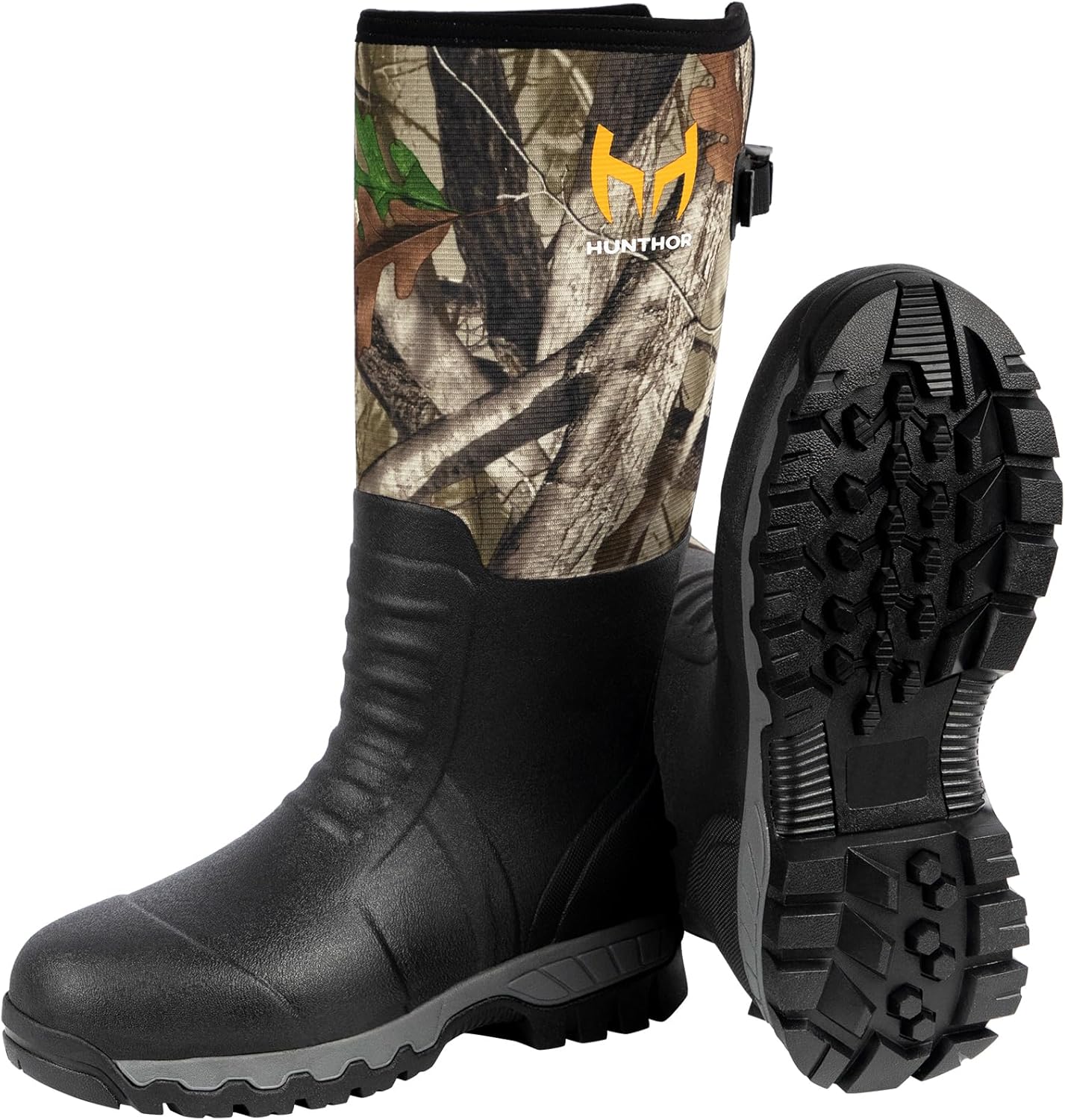 Snake Boots for Men, Waterproof Hunting Boots, Insulated Rubber Boots, 6mm Neoprene Work Boots for Outdoor, Farming, Gardening and Fishing Next Camo 10