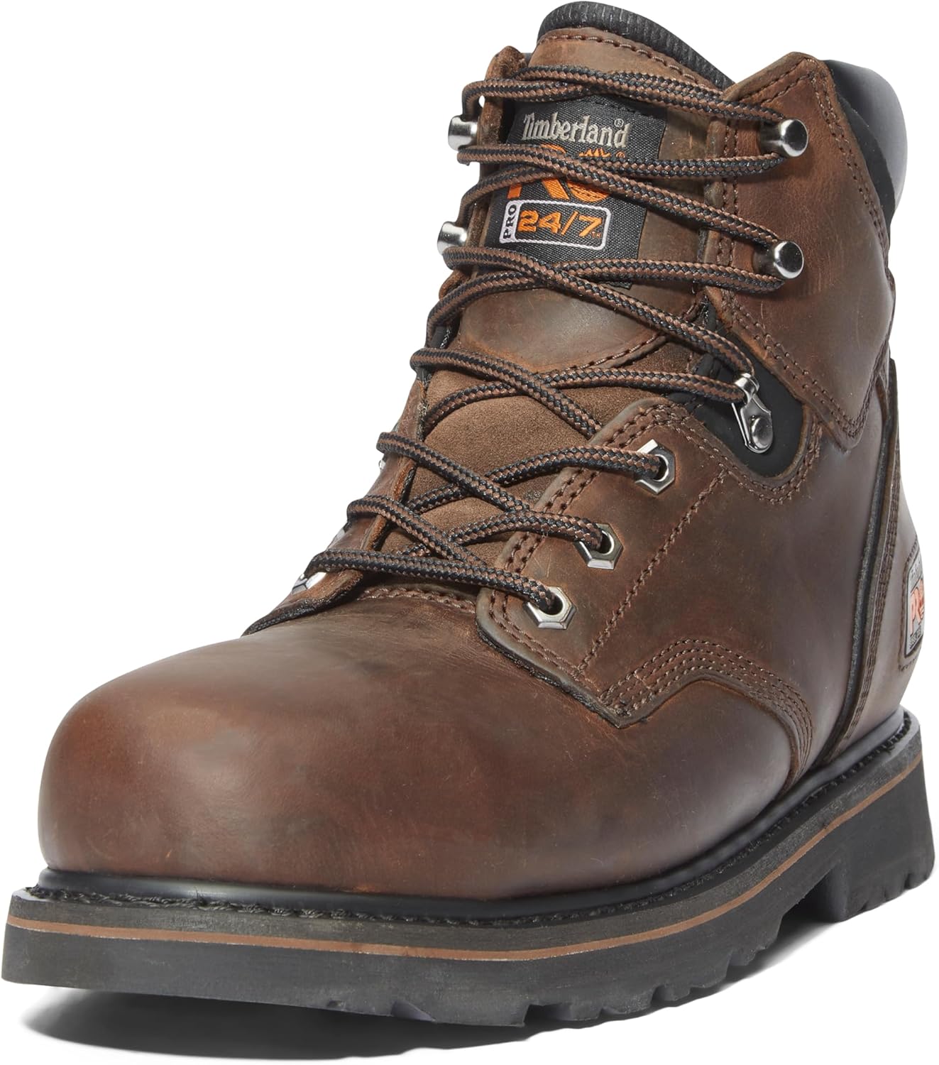Men's Pit Boss Steel Toe Boot 10.5 Brown-2024 New