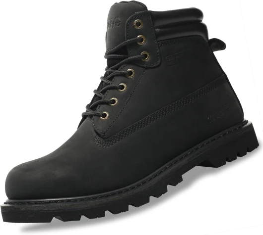 Work Boots for Men Waterproof Soft Toe Non Slip Comfortable Workboots 9.5 Black