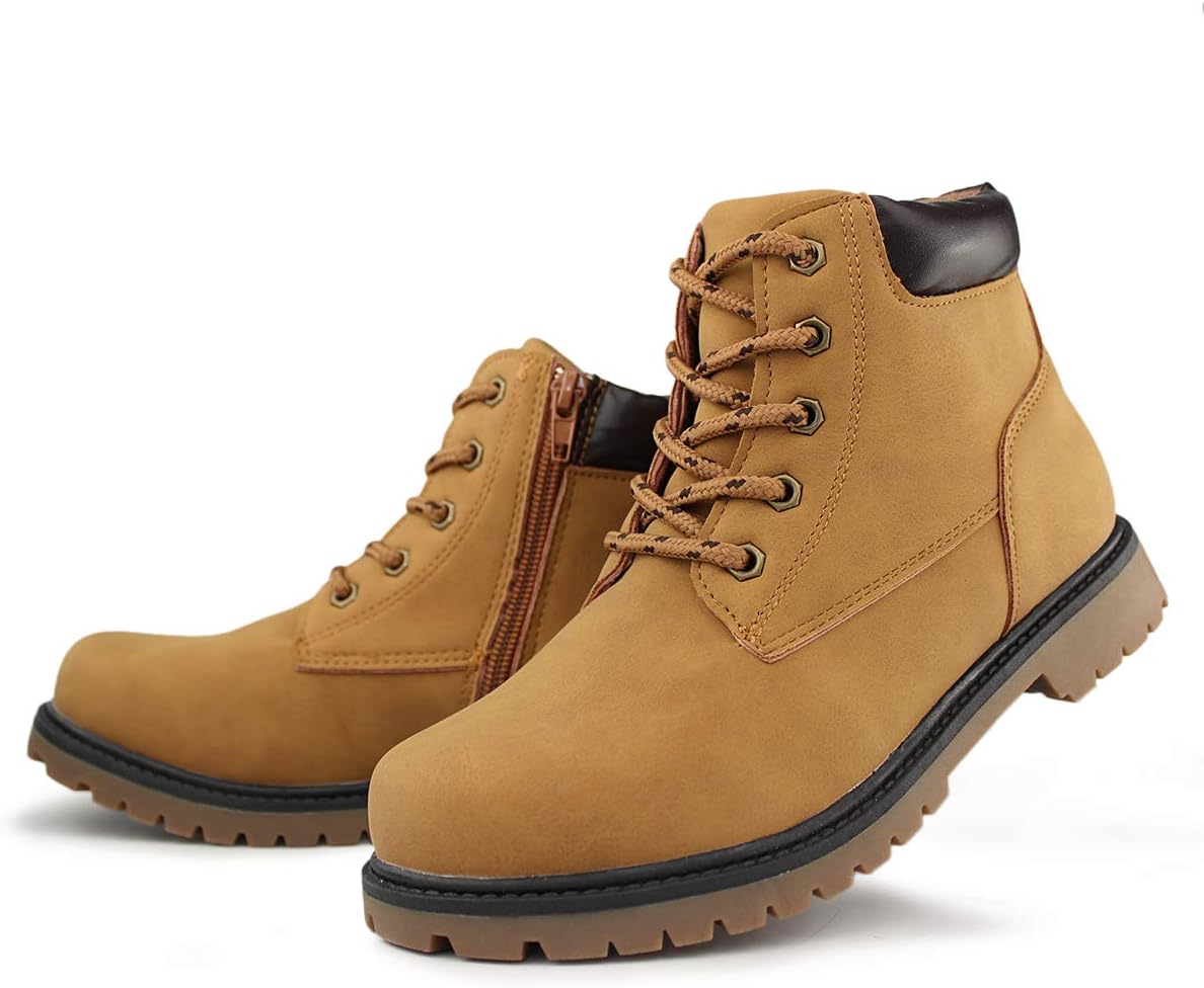 Kids Classic Zipper Waterproof Comfort Work Boot(Toddler/Little Kid/Big Kid) 11 Little Kid 2092-tan