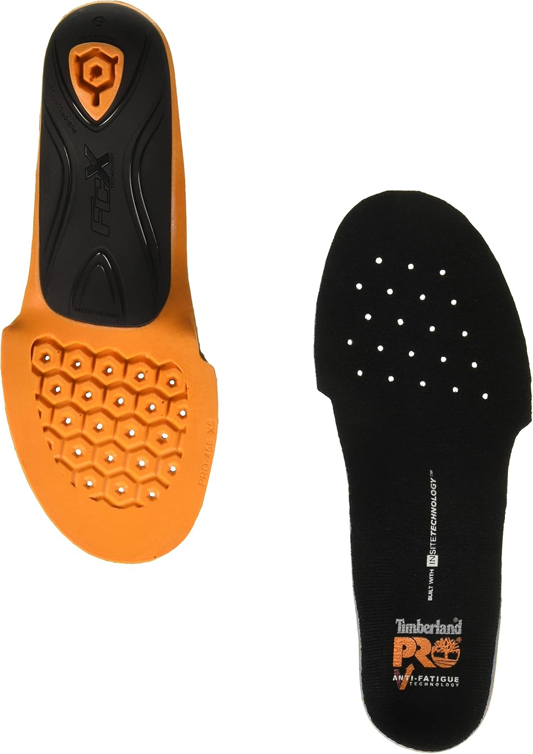 Unisex-Adult Anti-Fatigue Technology Footbed Powered by FCX Technology Black/Orange S M