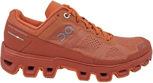 ON Running Womens Cloudventure Synthetic Textile Trainers 6.5 Sandstone/Orange-orange