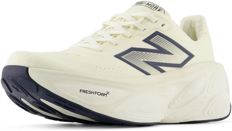 Womens Fresh Foam X More V5 9.5 Angora/Sea Salt/Hot Mango