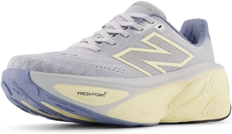 Womens Fresh Foam X More V5 8.5 Pearl Grey/Dusk Shower/Calcium