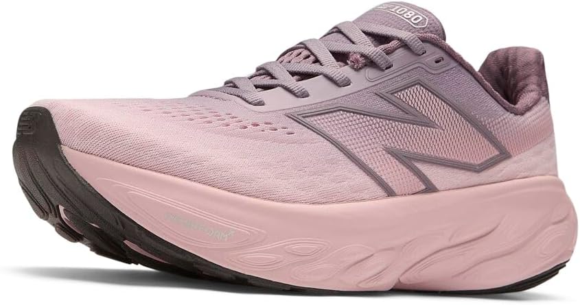 Women's Fresh Foam X 1080 V14 Running Shoe 8 Dark Ice Wine/Twilight Haze/Silver Metallic