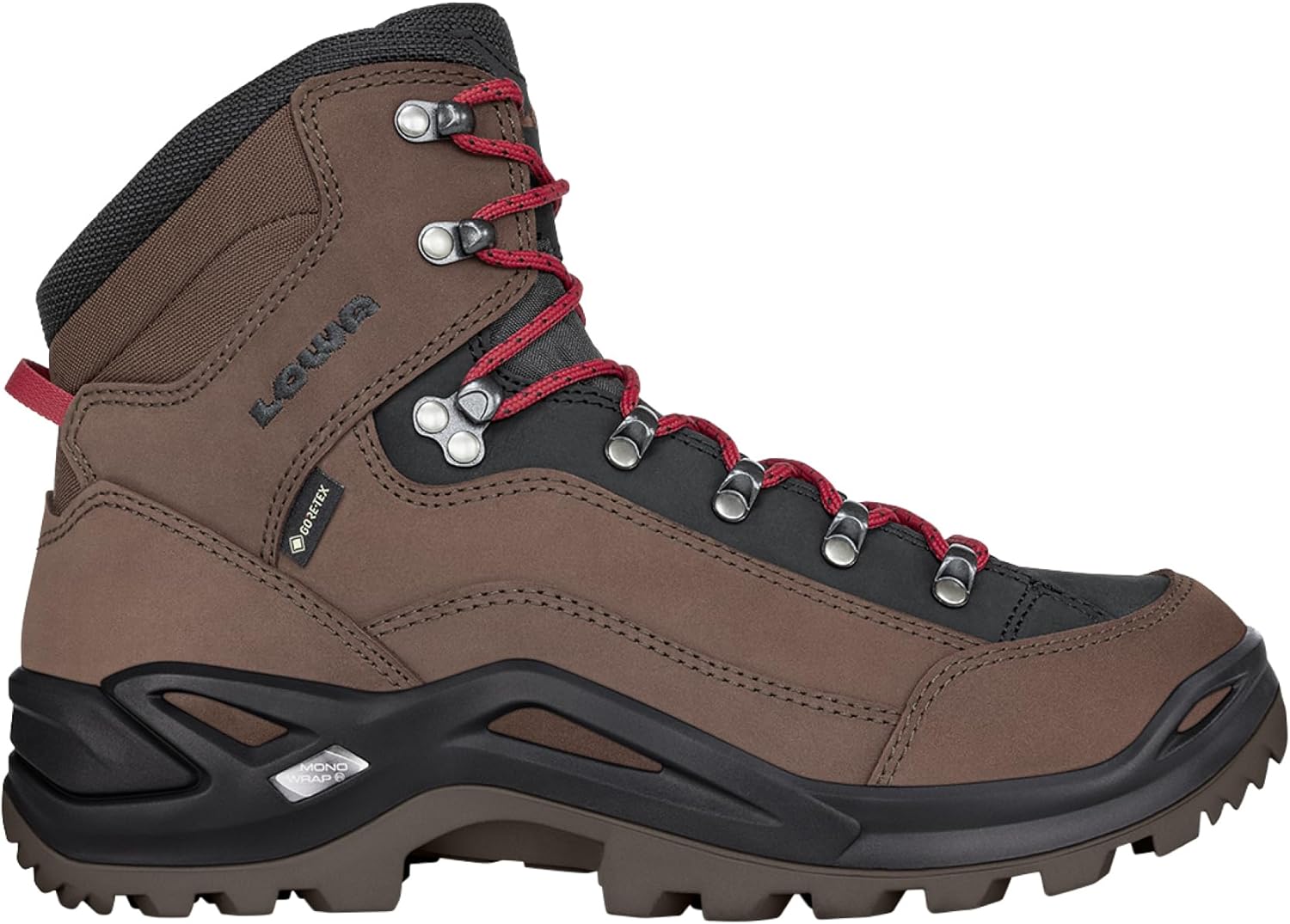 Lowa Men's Renegade GTX Mid Hiking Boot 13 Mahogany Red 310945 4740