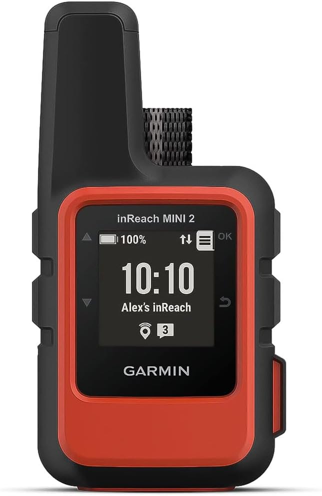 Garmin inReach Mini 2 Communicateur Satellite léger et Compact pour randonnée, Orange, 010-02602-00