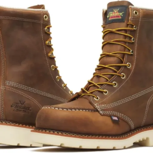 Thorogood American Heritage 8” Steel Toe Work Boots Review: Ruggedly Reliable with a Vintage Vibe