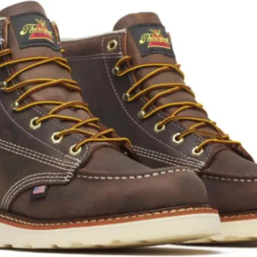 Thorogood American Heritage 6” Moc Toe Work Boots Review: Durable Footwear for Tough Jobs