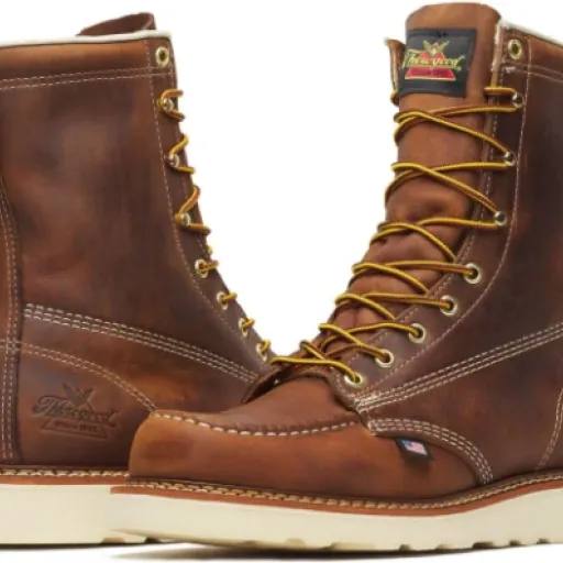 Thorogood American Heritage 8” Moc Toe Work Boots Review: Solid Footwear for Tough Jobs