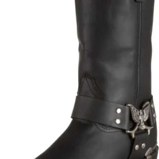 Dingo Men's Chopper Harness Boot Review: classic biker look with work-boot toughness