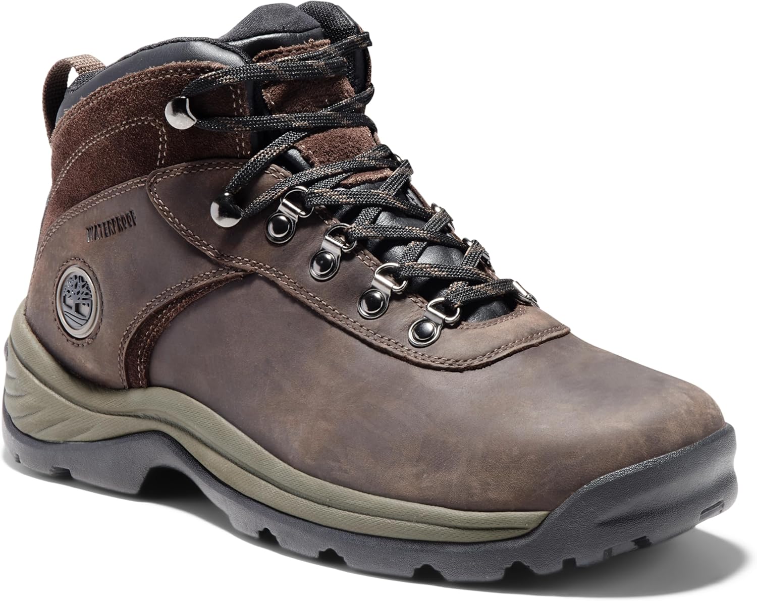 Flume Mid Wp, Men's High Rise Hiking Shoes 10.5 UK Dark Brown