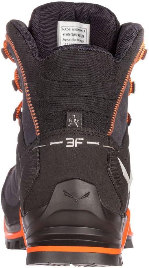 Mountain Trainer Mid Gore-Tex® Men's Shoes 9 UK Asphalt Fluo Orange