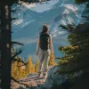 Lightweight bike jacket for summer riding in the high mountains