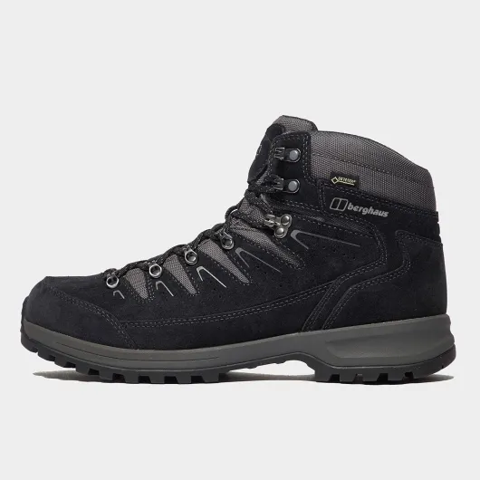 Mens 2024 Expeditor Ridge 2.0 Lightweight Leather Hiking Boots 12 UK Navy Grey