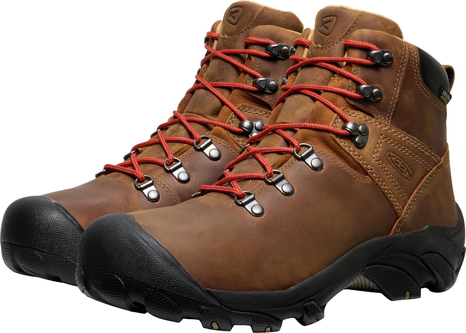 Men's Pyrenees Mid Height Waterproof LeatherHiking Boot 9 UK Syrup