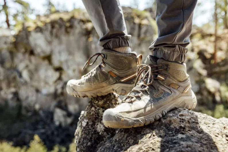 Men's Targhee 3 Mid Height Waterproof Hiking Boots, Black Olive/Golden Brown, 9