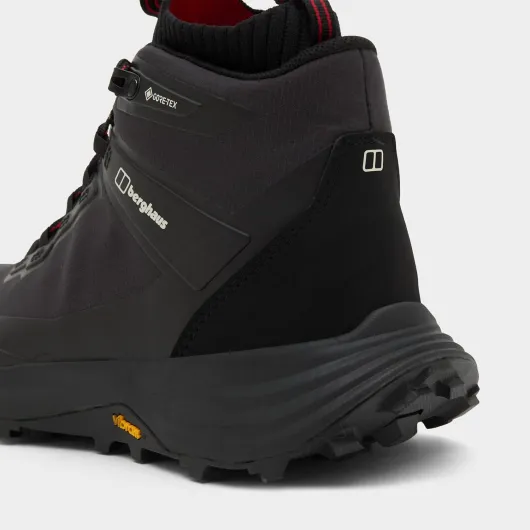 Men's Vc22 Mid GTX 2.0 Shoes 9 UK Black Red
