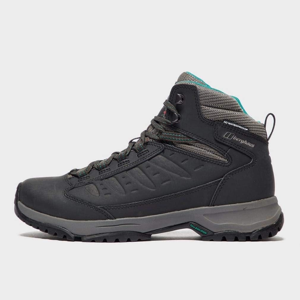 Women's Expeditor Ridge 2.0 Waterproof Walking Boots - Breathable - Extra Cushion 5.5 UK Black Dark Grey