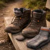 Heel Slip on Hiking Boots: Lacing Locks, Tongue Pads, and the Two-Sock System That Actually Stops Hot Spots