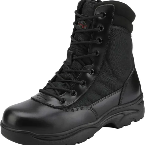 NORTIV 8 Men's Tactical Boots Review: budget-friendly duty boots with a handy side zipper