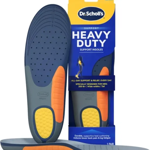 Dr. Scholl's Heavy Duty Support Insole Review: budget-friendly relief for big guys on their feet all day