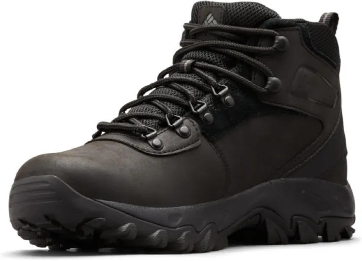 Men's Newton Ridge Plus II Waterproof Mid Rise Trekking And Hiking Boots 8 UK Black Black 011