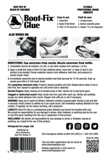Boot-Fix Shoe Glue Review: the small tube that actually keeps your soles on