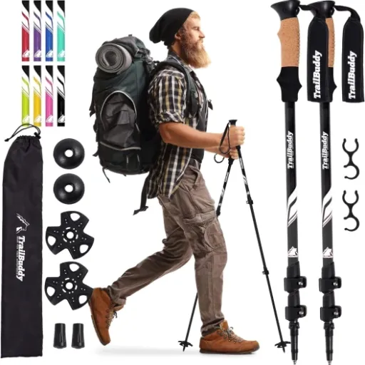 TrailBuddy Trekking Poles Review: budget-friendly poles that actually feel trustworthy