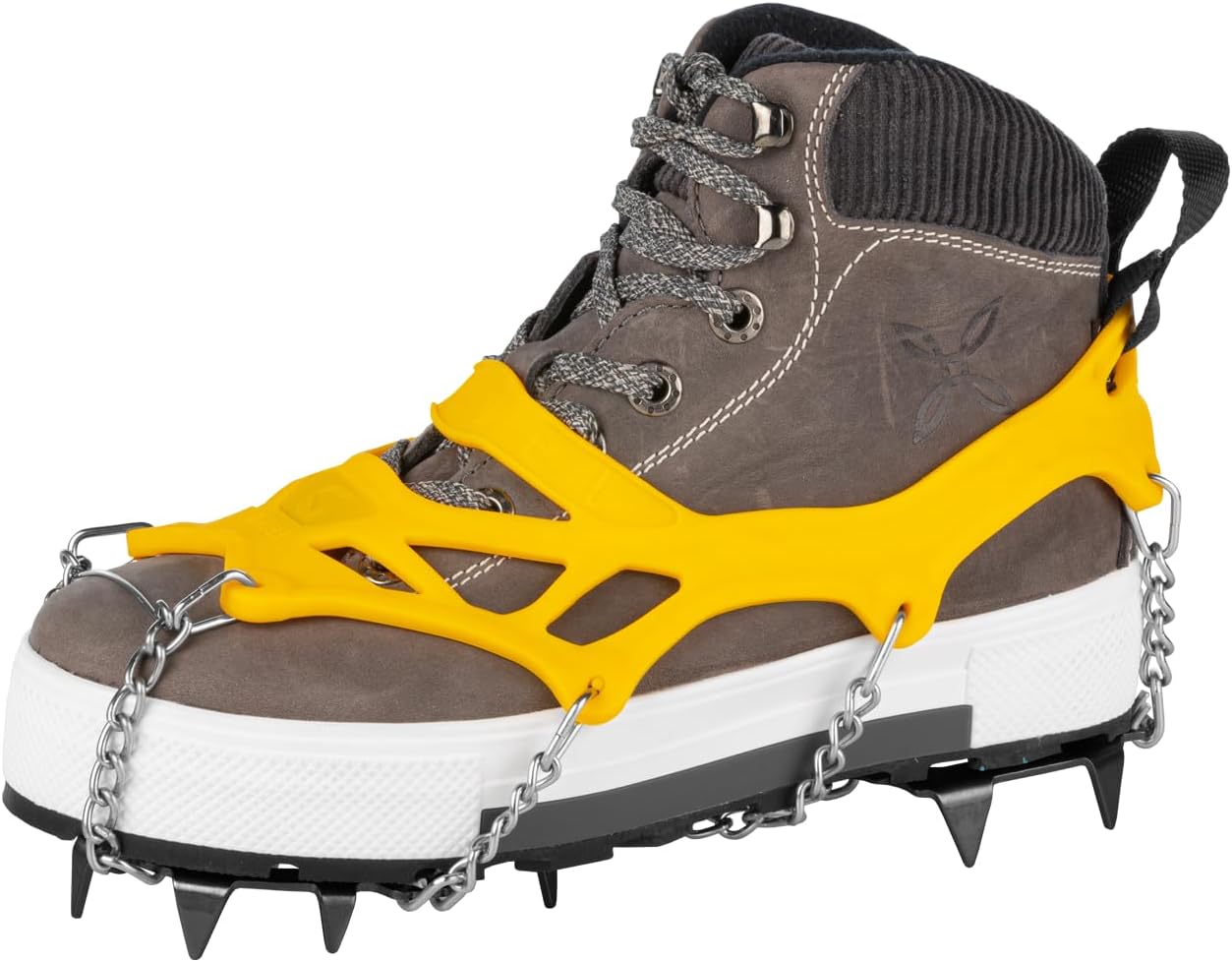 EXPLORER M antideslizante para calzado con bolsa, Ice & Snow Grips, ASEXP.S L (EU 41 - 45) Yellow