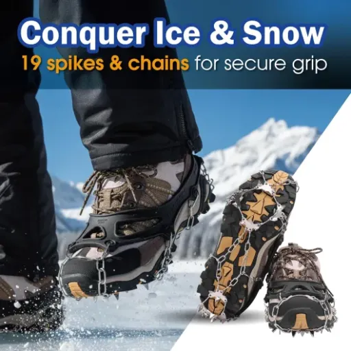 TREKOLOGY Microspikes Review: budget crampons that grip hard on winter trails