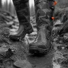 How camo rain boots elevate serious hiking in relentless wet conditions